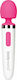 Bodywand Aqua Mini Rechargeable Silicone Wand Massager Vibrator Masaj cu Telecomandă 15.9cm Roz