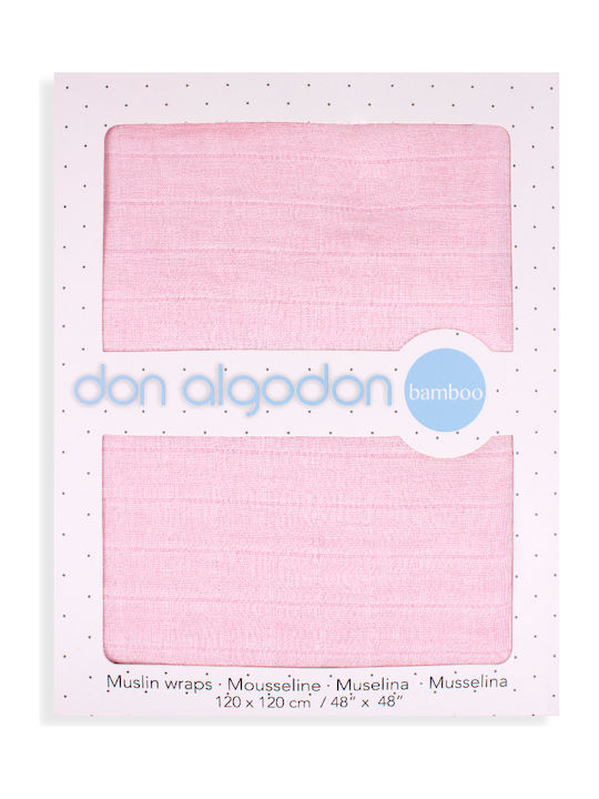 Don Algodon Swaddle Blanket of Muslin 1pcs 120x120cm