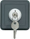 Hager Cubyko Waterproof Recessed Rotary Switch ...