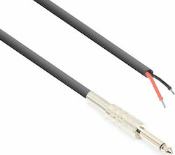 Power Dynamics CX410-6 Unterminiert - 6,3mm Stecker - 6m CASPE112