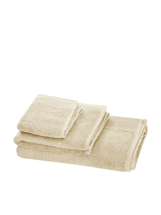 Marwa Bath Towel 75x150cm. Ecru Weight 530gr/m²