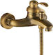 WYL-6818 Retro Mischung Bade- / Duscharmatur Badewanne Bronze