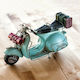 Parisis Vintage Metallic Miniature Bike 28x11x16cm