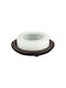 WM Collection Ashtray Cigarette Porcelain White 1pcs