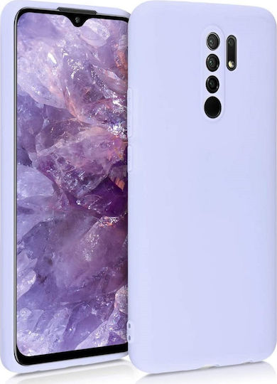 KWmobile Back Cover Σιλικόνης Μωβ (Redmi 9)