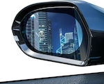Baseus Rain-Proof Film Προστατευτικές Αντιθαμβωτικές Μεμβράνες για Καθρέπτες Αυτοκινήτου 2τμχ Διάφανο