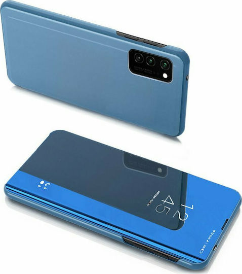Hurtel Clear View Book Plastic Albastru (Galaxy Note 20)