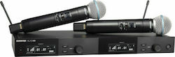 Shure SLXD24D/B58 K59 Dual Microfon Fără Sârmă De Mână