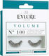 Eylure Volume False Lashes in Black color 100