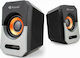 Kisonli А606 2.0 Speakers 6W Black