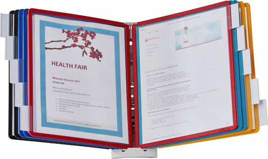Durable Display Stand Sherpa Wall 10 A4