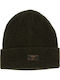 Stockholf Beanie Căciulă Pentru Bărbați cu Tricotat Coastă în Culoare Kaki