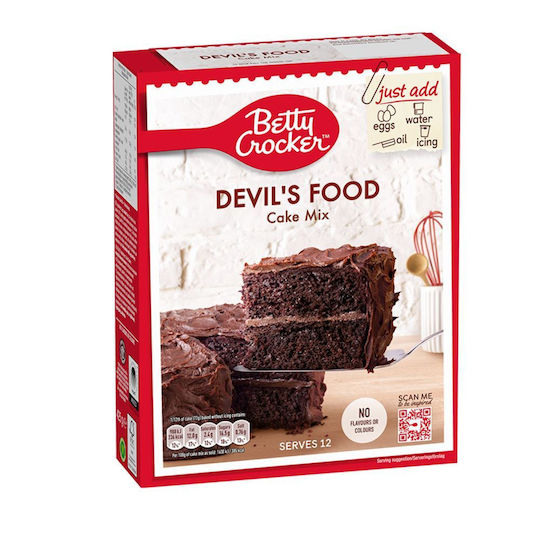 Betty Crocker Mix for Cake Devil's Food with Flavor Chocolate for Cake 425gr