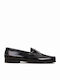 Δερμάτινα Ανδρικά Loafers σε Μαύρο Χρώμα