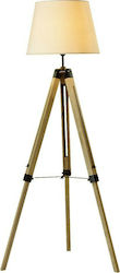 Hatzipantos Stores Vintage Floor Lamp H150cm. Brown