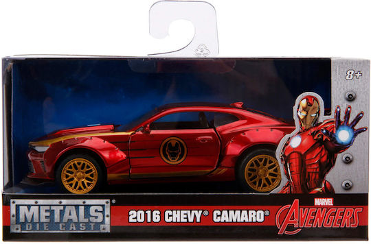 Jada Toys Marvel Iron Man 2016 Chevy Camaro SS 1:32 Mașinuță 1:32 Pentru 8+ Ani