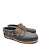 Dallas 2 Men's Leather Boat Shoes Black