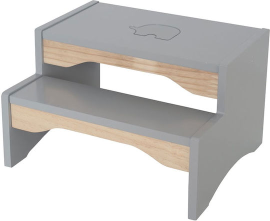 Scaun 32x29.5x24 cm Gri