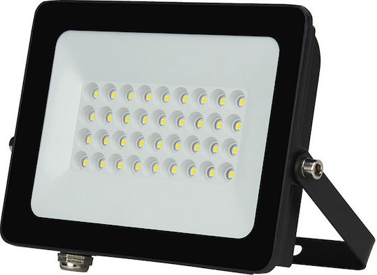 Lucas Waterproof LED Floodlight 30W Warm White 2700K IP66