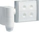 Hager Twin Водоустойчив LED Прожектор 60W с Motion Sensor IP55