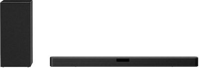 LG SN5Y Soundbar 310W 2.1 με Ασύρματο Subwoofer και Τηλεχειριστήριο Μαύρο