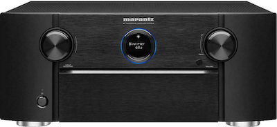 Marantz SR7015 Ραδιοενισχυτής Home Cinema 4K/8K 9.2 Καναλιών 125W/8Ω 200W/6Ω με HDR και Dolby Atmos Μαύρος