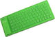 Silicone Keyboard Nur Tastatur Englisch US Blau