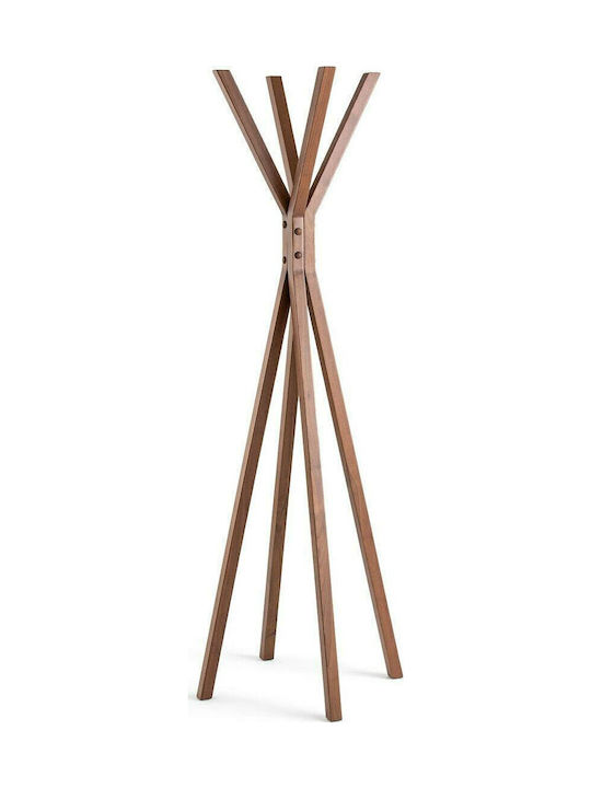 Am.Pm Wooden Coat Rack Coffee 60x48x171cm