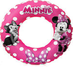 Bestway Minnie Mouse Kids Inflatable Floating Ring Pink 56cm