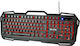 Blow Adrenaline Gaming-Tastatur mit Beleuchteten Tasten Englisch (UK)