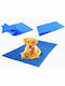 Purlov Teppich für Hunde Kühl Blau 90x50cm.