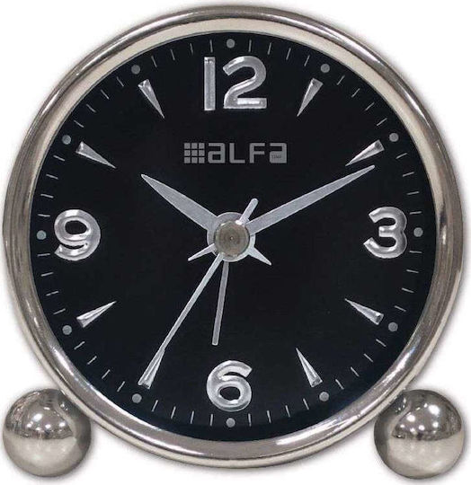 Alfa 600106 Tabletop Clock Black ΑΜ03