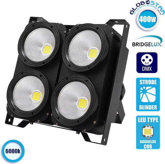 GloboStar Προβολέας Beam LED DMX Ψυχρό Λευκό