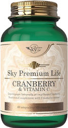 Sky Premium Life Cranberry & Vitamin C 60 Kapseln