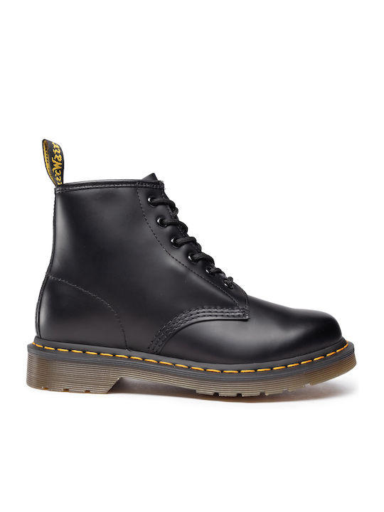 Dr. Martens 101 YS Men's Leather Military Boots Black