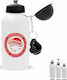 Koupakoupa Kinder Trinkflasche Olympiakós Aluminium Weiß 500ml