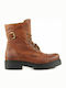 Commanchero Original Leather Women's Ankle Boots Tabac Brown