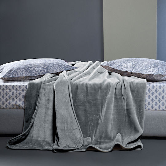 Kentia Notte King Size 260x240εκ. Light Grey