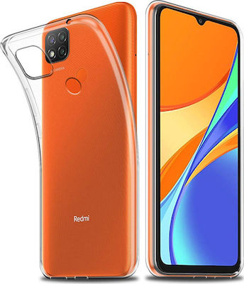 Задна корица Силикон Устойчив на удар Прозрачен (Redmi 9C - Редми 9С)