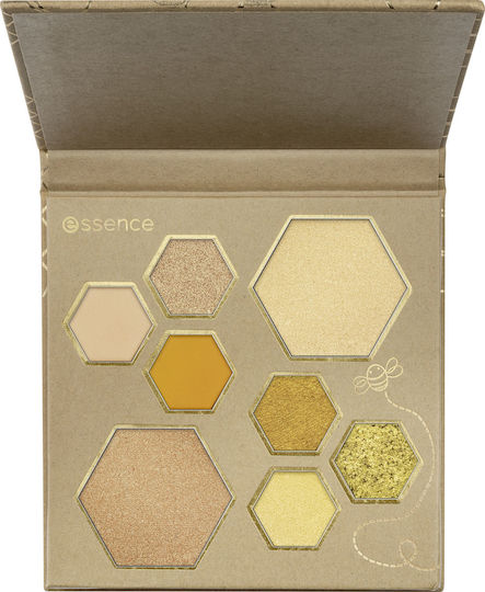 Essence Wanna Bee My Honey? Makeup Palette for Face & Eyes 01 Oh Honey, Your Soul Is Golden! 14.8gr