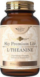 Sky Premium Life L-Theanine 60 Κάψουλες Unflavoured