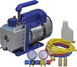 vidaXL Vacuum Pump Αντλία Κενού Μονοβάθμια με Σετ Ελέγχου Πίεσης 4 Εξόδων 3051388
