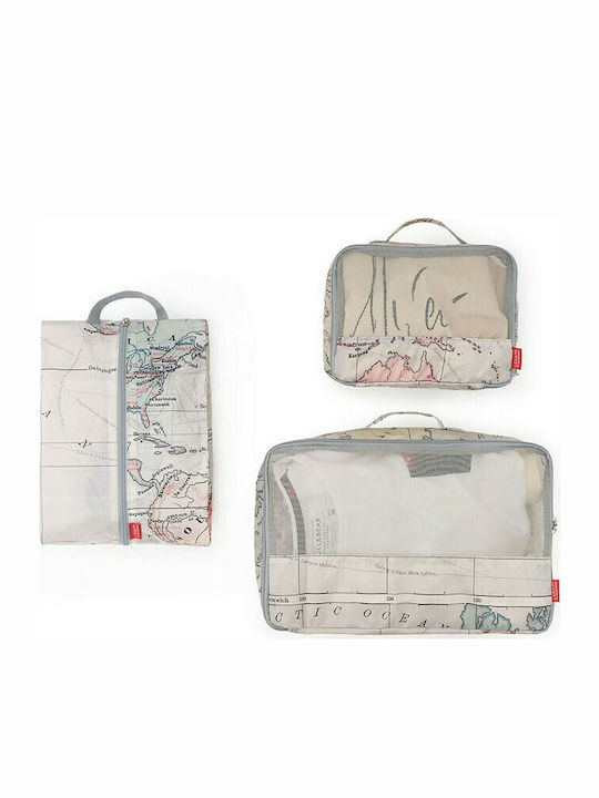 Set Toiletry Bag in Multicolour color 40cm