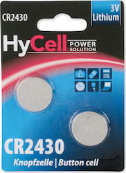 Hycell Μπαταρίες Λιθίου CR2430 3V 2τμχ