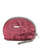 Toiletry Bag in Burgundy color 20cm