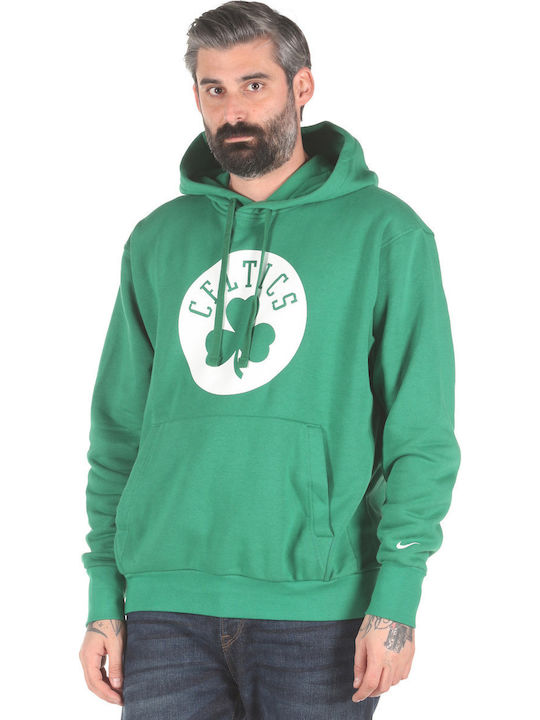 NBA Essentials Boston Celtics Φούτερ με Κουκούλα Πράσινο