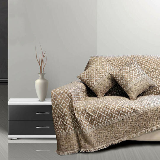 SB Home Toulouse Τριθέσιου Καναπέ Π180xΜ300cm Beige SB Home Toulouse Τριθέσιου Καναπέ Π180xΜ300cm Beige
