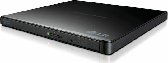 Hitachi-LG Data Storage GP60 External DVD/CD Recorder for Desktop / Laptop Black