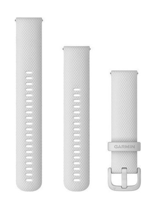 Garmin Quick Release 20mm Strap Silicone White (Vivoactive 3) 010-13021-01