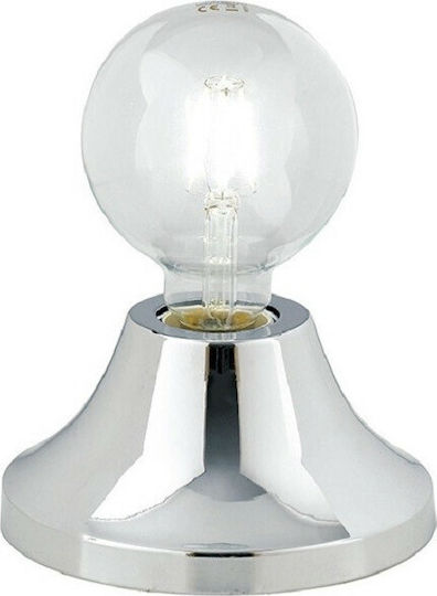 Fan Europe Vesevus Decorative Lamp with Socket for Bulb E27 Silver
